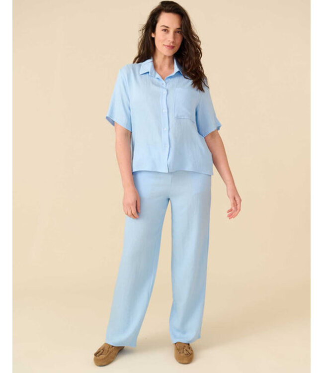 FOS Amsterdam Fos Amsterdam Blouse Merel 5282 Light Blue