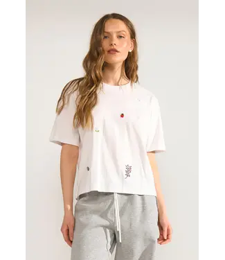 Nümph Nümph 707093 Nutenia Boxy T-Shirt Bright White