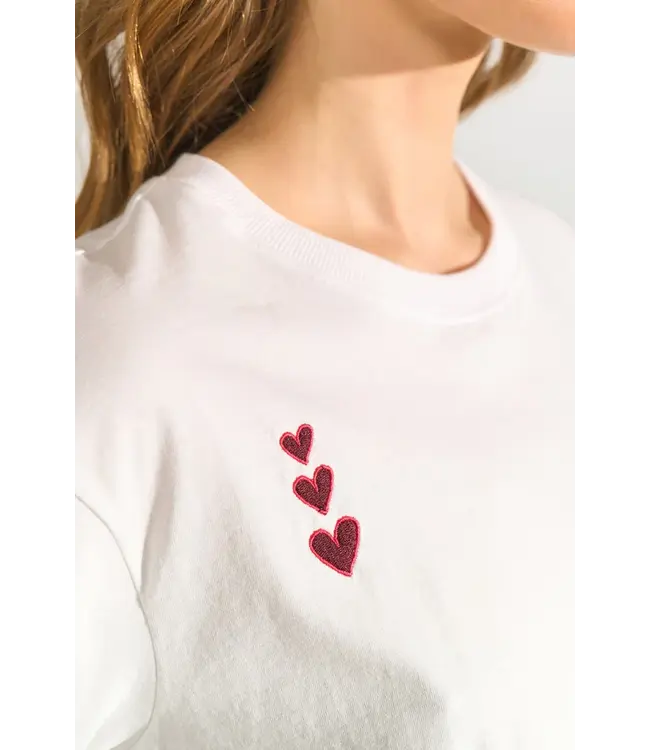 Nümph Nümph 707093 Nutenia Boxy T-Shirt Bright White