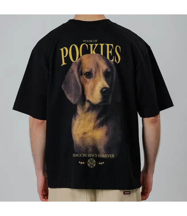 POCKIES Pockies  TS-BE-BL-262 Beagle Tee Black
