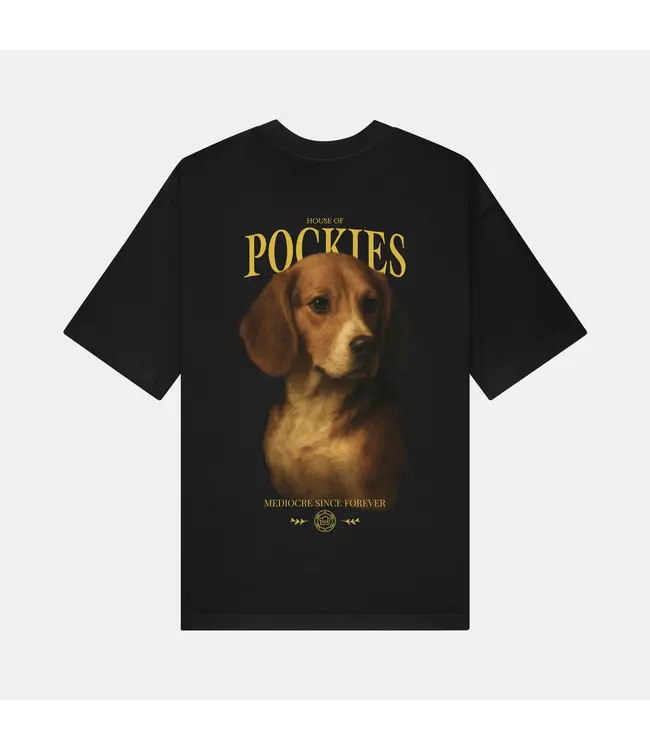 POCKIES Pockies  TS-BE-BL-262 Beagle Tee Black