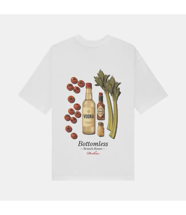 POCKIES POCKIES BM TEE TS-BM-WH-262 White