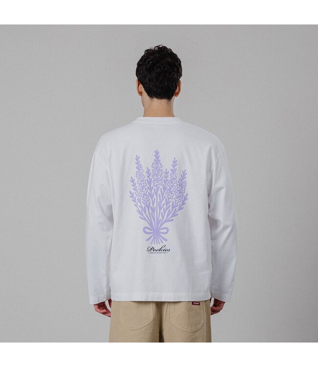 POCKIES POCKIES Lavender Shirt LS-LAV-WH-262 White