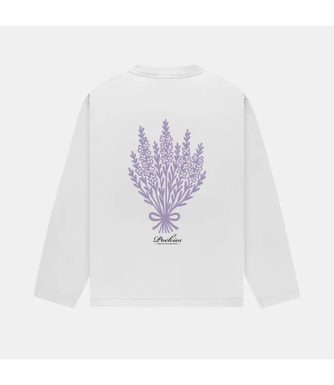 POCKIES POCKIES Lavender Shirt LS-LAV-WH-262 White