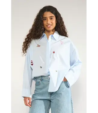 Nümph Nümph 707049 Nutenja Shirt Floaty Blue