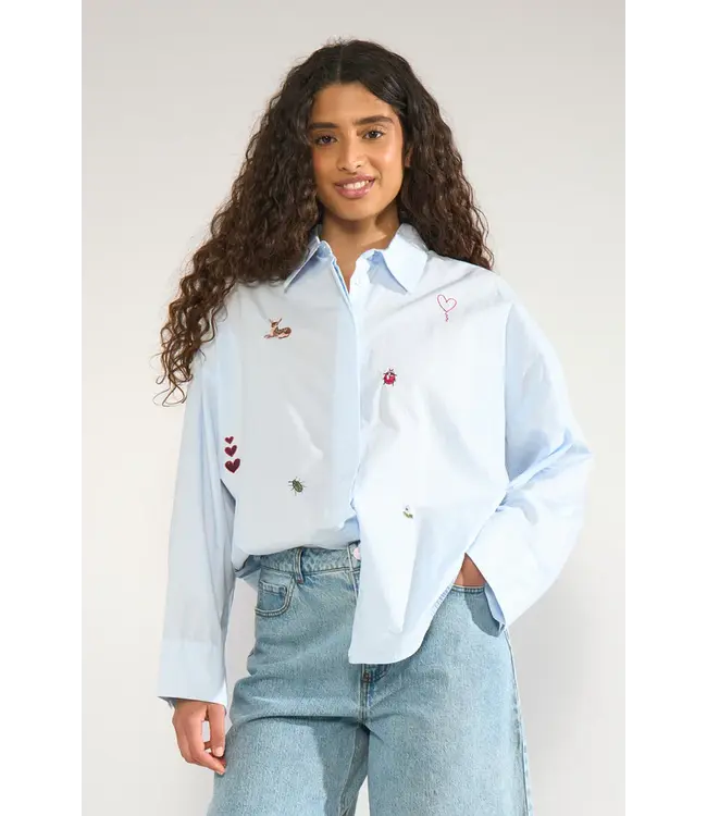 Nümph Nümph 707049 Nutenja Shirt Floaty Blue
