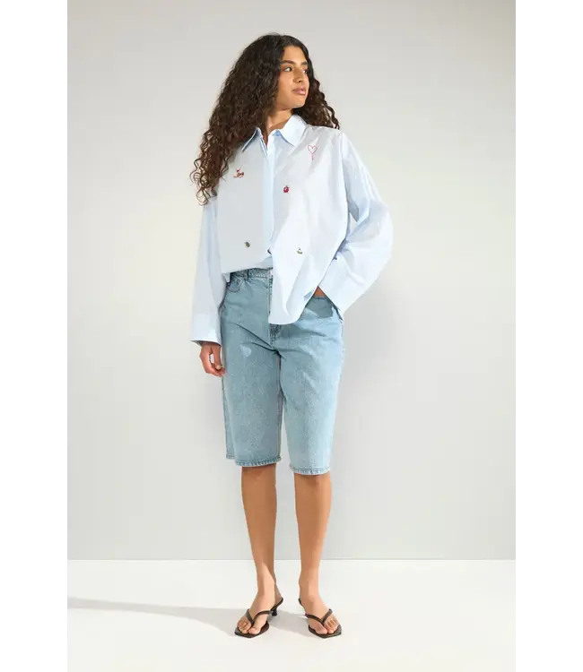 Nümph Nümph 707049 Nutenja Shirt Floaty Blue