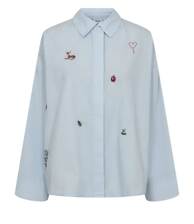 Nümph Nümph 707049 Nutenja Shirt Floaty Blue