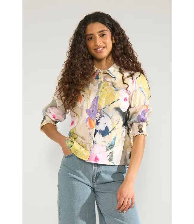 Nümph Nümph 707011 Nuannali Shirt Forest Green