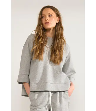 Nümph Nümph 707095 Nunathalie Sweat Medium Grey Mel