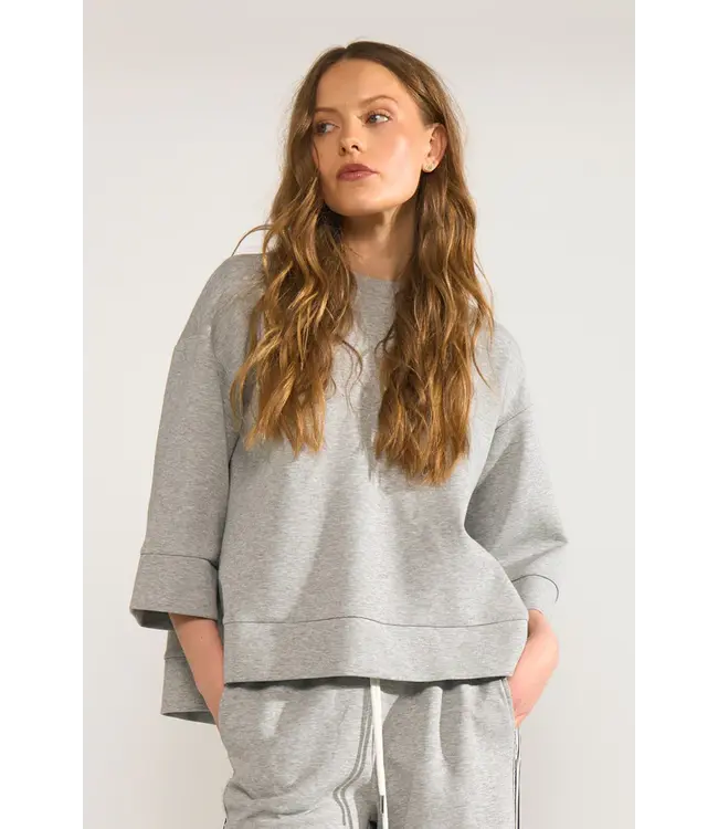 Nümph Nümph 707095 Nunathalie Sweat Medium Grey Mel