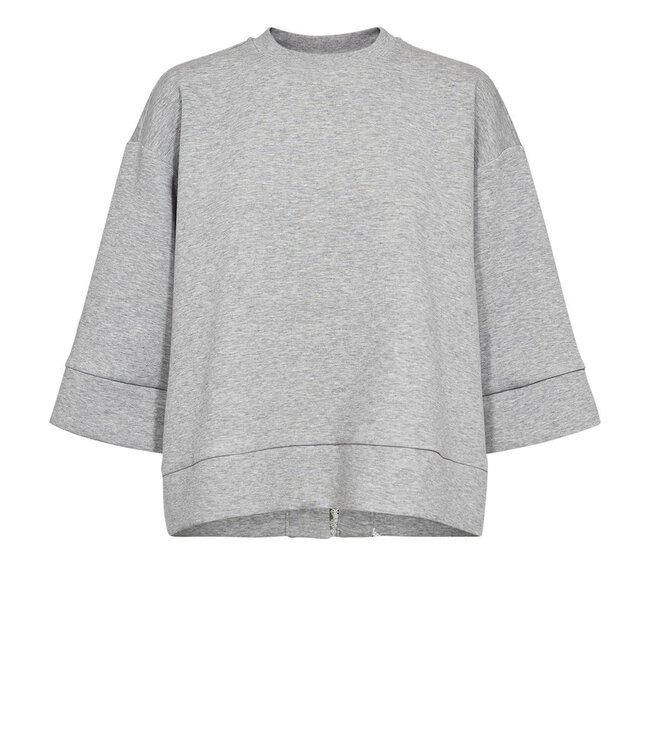 Nümph Nümph 707095 Nunathalie Sweat Medium Grey Mel
