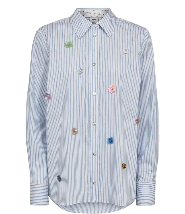 Nümph Nümph 707142 Nulili Sequins Shirt Flaoty Blue