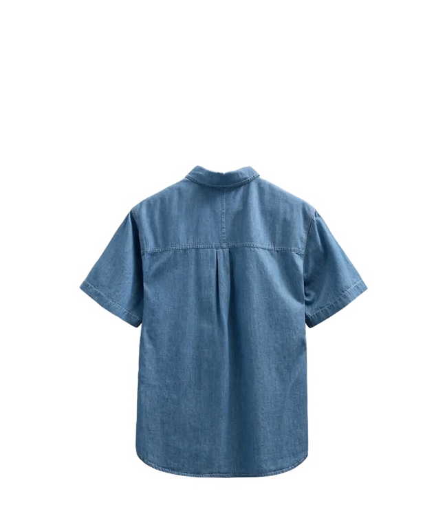 ANERKJENDT Anerkjendt 902190 aktheshirt chambray 3013 blue denim