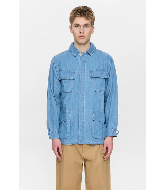 ANERKJENDT Anerkjendt 902194 akotto chambray 4pocket 3013denim