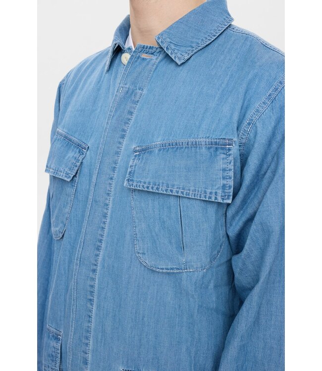 ANERKJENDT Anerkjendt 902194 akotto chambray 4pocket 3013denim