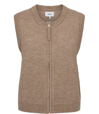 Nümph Nümph 707122 Nufuette Zip Vest Silver Mink