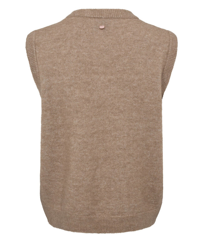 Nümph Nümph 707122 Nufuette Zip Vest Silver Mink