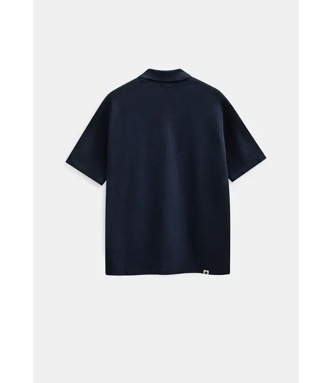 ANERKJENDT Anerkjendt akvilhelm needle rib ss knit Sky captain 902192