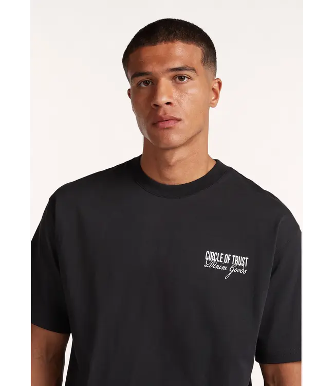 CIRCLE OF TRUST Circle of Trust HW26-20 Bode Tee Charcoal
