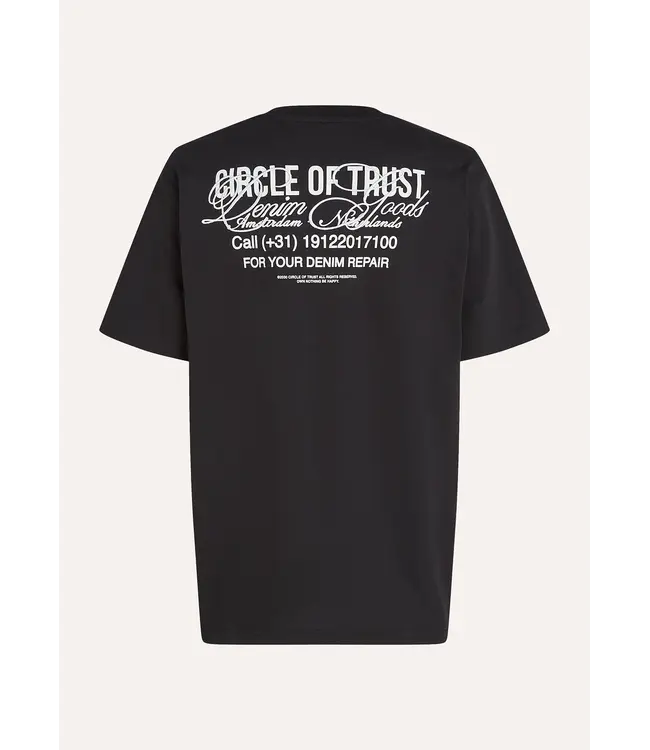 CIRCLE OF TRUST Circle of Trust HW26-20 Bode Tee Charcoal