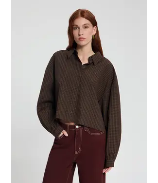 NOUS SOMMES LABELS NOUS SOMMES LABELS Liv blouse Brown NO-DW26082