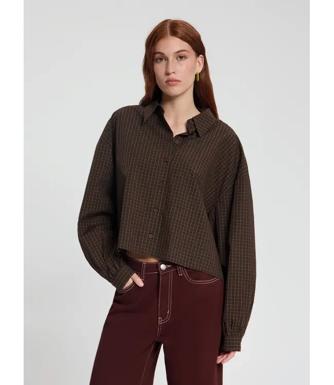 NOUS SOMMES LABELS NOUS SOMMES LABELS Liv blouse Brown NO-DW26082