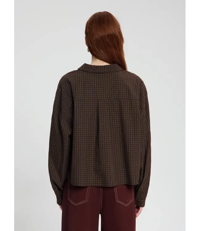 NOUS SOMMES LABELS NOUS SOMMES LABELS Liv blouse Brown NO-DW26082