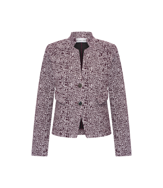 HELENA HART Helena Hart 7870 Blazer Noor Enno Burgundy Melé