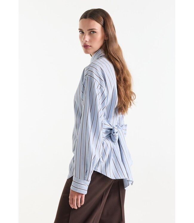 JANSEN AMSTERDAM Jansen Amsterdam Livia MCS715 Belt Blue/ Brown