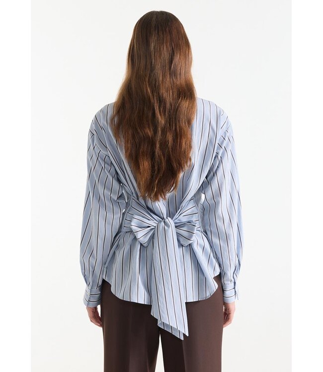 JANSEN AMSTERDAM Jansen Amsterdam Livia MCS715 Belt Blue/ Brown