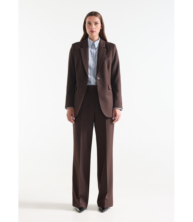 JANSEN AMSTERDAM Jansen Amsterdam Livia MCS715 Belt Blue/ Brown