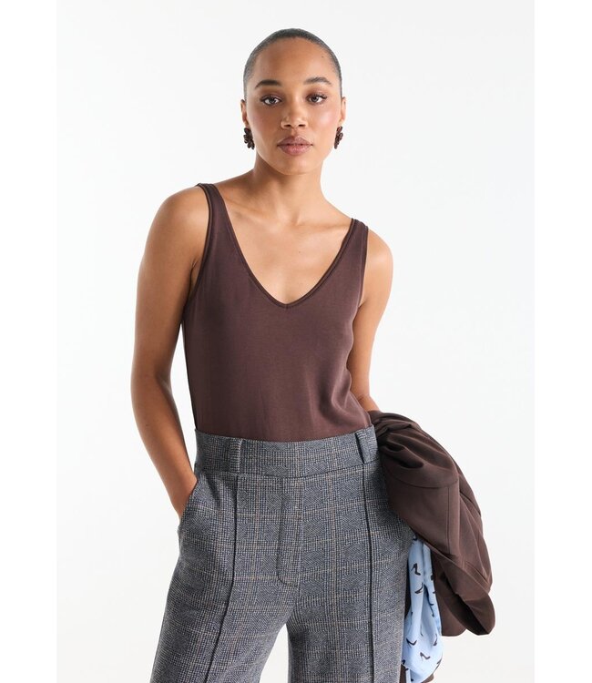 JANSEN AMSTERDAM Jansen Amsterdam River TC309 Tencel Dark Brown