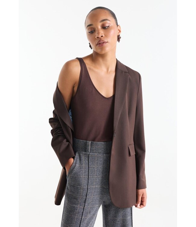 JANSEN AMSTERDAM Jansen Amsterdam River TC309 Tencel Dark Brown