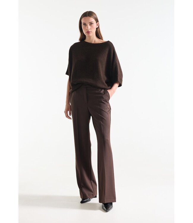 JANSEN AMSTERDAM Jansen Amsterdam Alice WB453 Broek Dark Brown