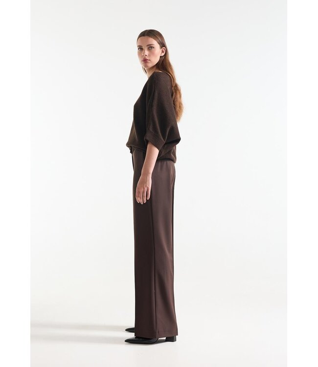 JANSEN AMSTERDAM Jansen Amsterdam Alice WB453 Broek Dark Brown