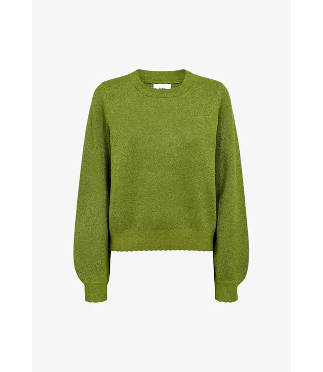 Nümph Nümph Nubir Solid Pullover 4060 Calla Green