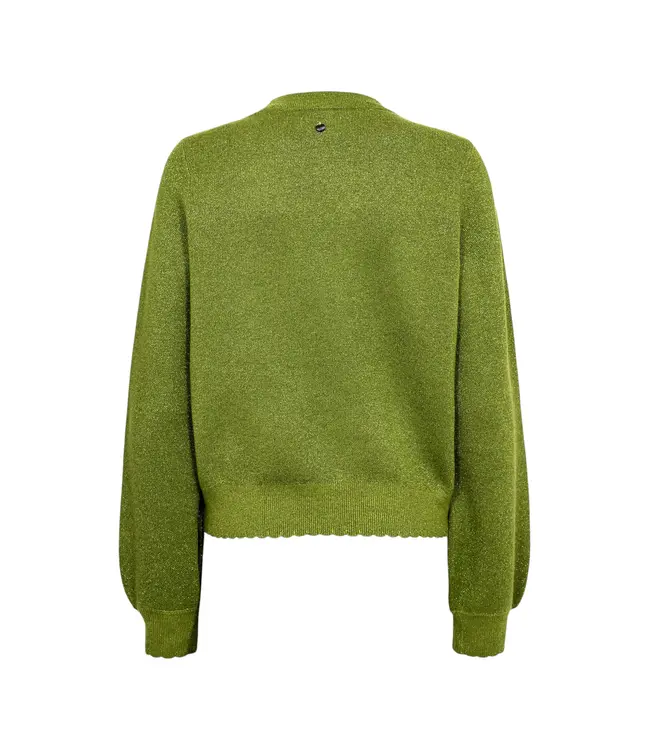 Nümph Nümph Nubir Solid Pullover 4060 Calla Green