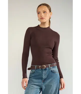 Nümph Nümph Nubia LS Pullover Noos 5698 Black Coffee