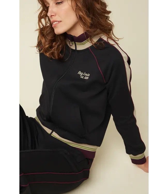 KING LOUIE King Louie 11031 Lila Coljack Daytona Sweat Black