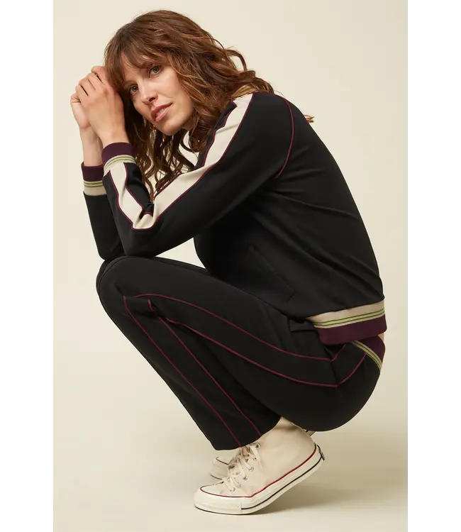 KING LOUIE King Louie 11031 Lila Coljack Daytona Sweat Black