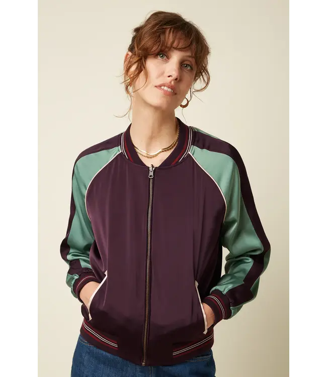 KING LOUIE King Louie 10669 Bomber Dusk Satin Grape