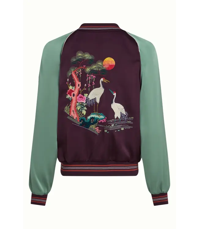 KING LOUIE King Louie 10669 Bomber Dusk Satin Grape