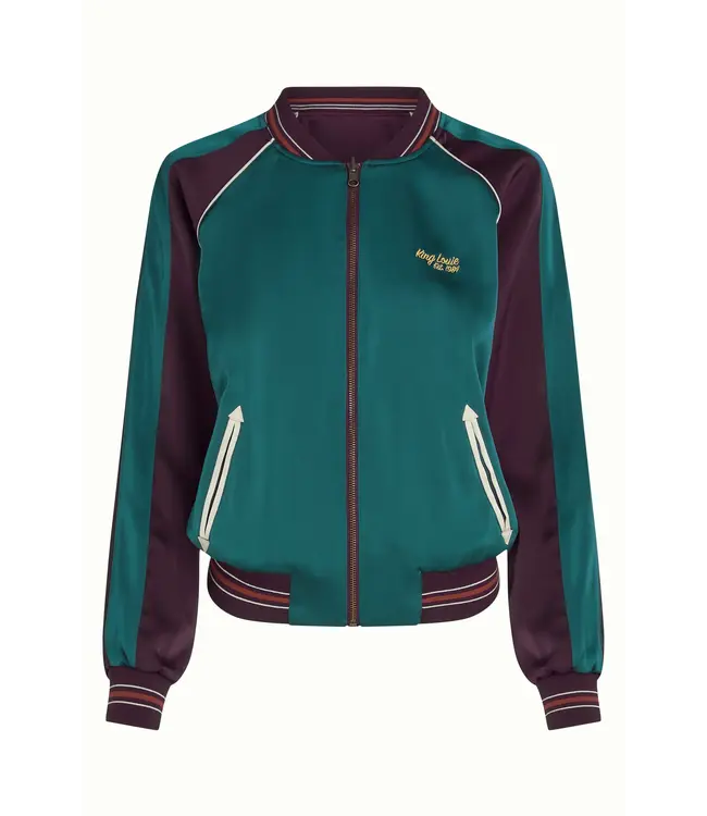 KING LOUIE King Louie10669 Bomber Dusk Satin Grape