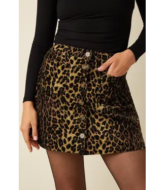 KING LOUIE King Louie 10681 Garbo Skirt Fargo Cord Nat