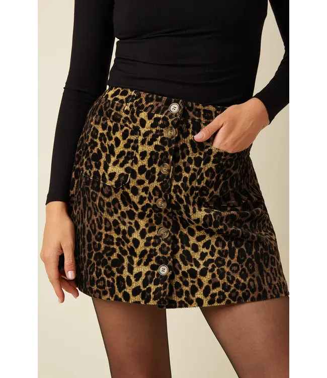 KING LOUIE King Louie 10681 Garbo Skirt Fargo Cord Nat