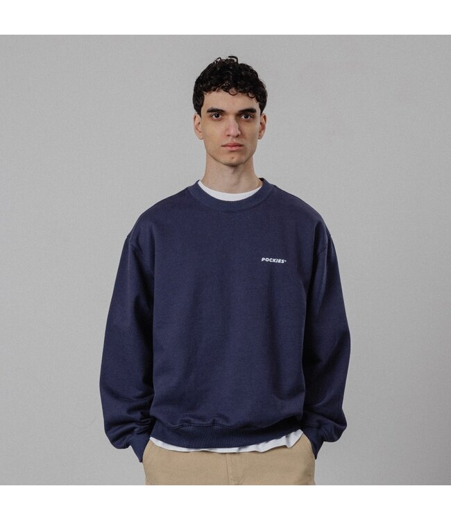 POCKIES Pockies Sheep Crew CN SH NA 262 Trui Navy