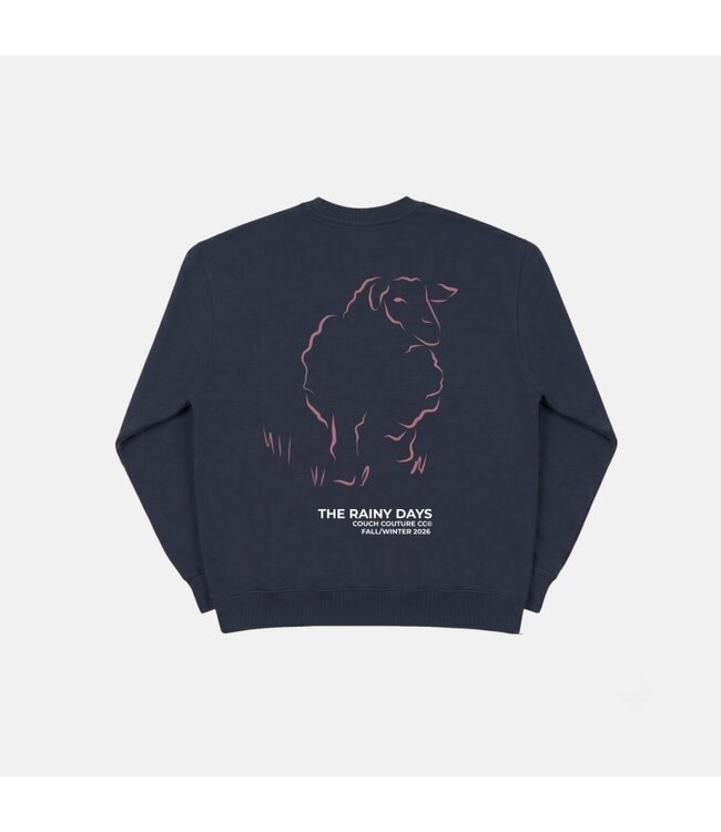 POCKIES Pockies Sheep Crew CN SH NA 262 Trui Navy