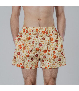 POCKIES Pockies Flower BS FB OW 262 Boxer Print