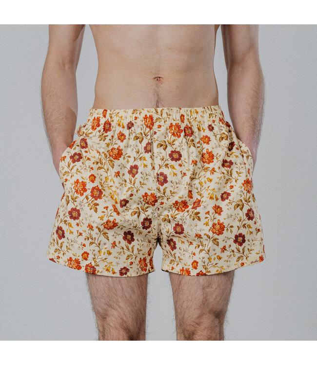 POCKIES Pockies Flower BS FB OW 262 Boxer Print